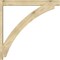 Ekena Millwork Thorton Block Rough Sawn Outlooker, Douglas Fir, 6"W x 46"D x 46"H OUT06X46X46THR05RDF - alternate 3